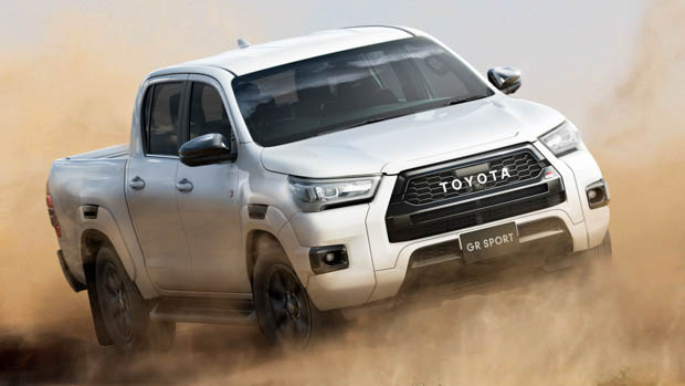 Hilux GR Sport offroading