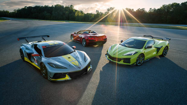 2023 Chevrolet Corvette range