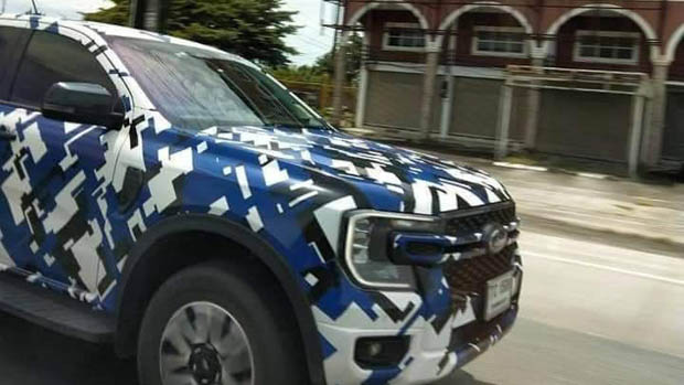 2022 Ford Ranger front end