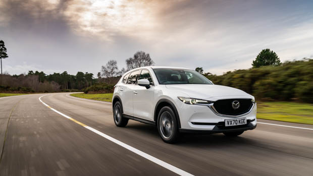 2021 CX-5 driving shot