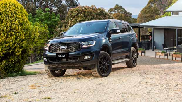 Ford Everest Sport 2020 front 3/4