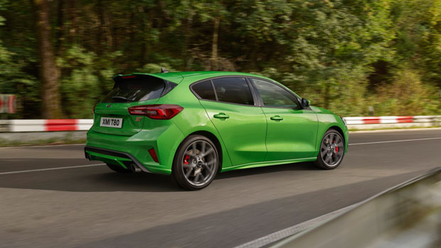 Ford Focus ST 2022 rear 3/4