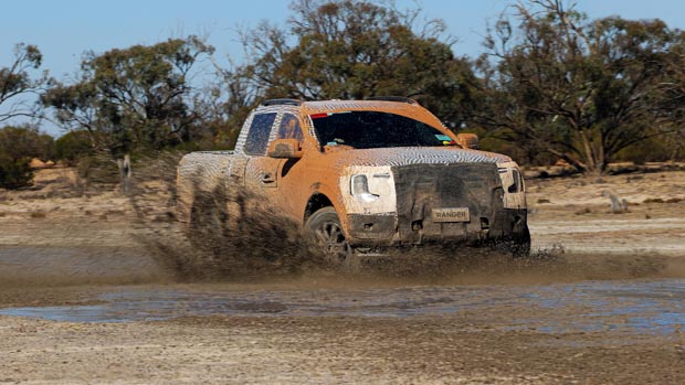 Ford Ranger 2022 camouflage mud drift