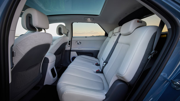 Hyundai Ioniq 5 2022 interior rear