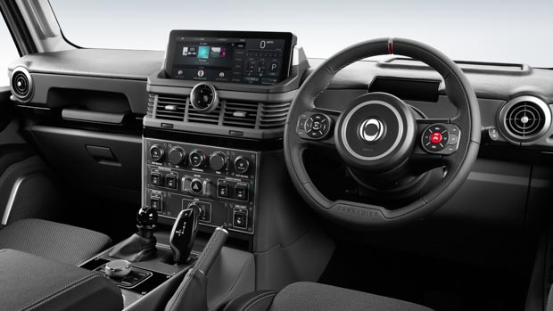 Ineos Grenadier 2022 cabin