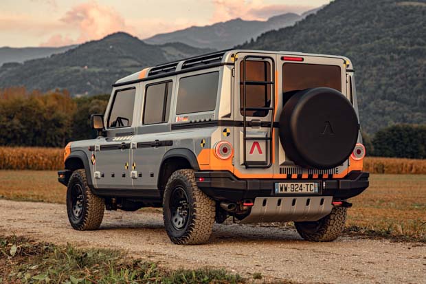 Ineos Grenadier 2022 rear 3/4