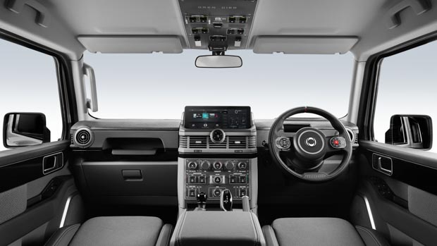 Ineos Grenadier 2022 cabin