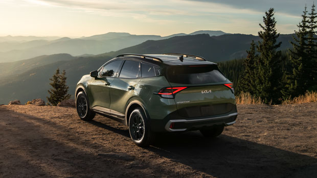 Kia Sportage X-Pro 2022 rear 3/4