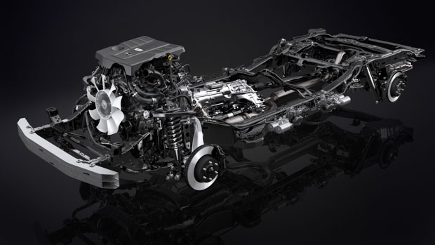 Lexus LX 2022 chassis TNGAF