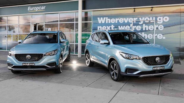 MG ZS EV Europcar