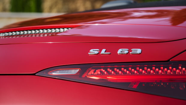 Mercedes-AMG SL 2022 badge