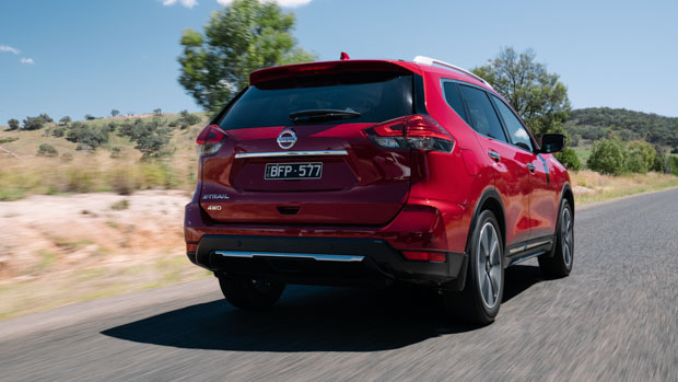 Nissan X-Trail 2022 rear 3/4 driving