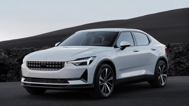 Polestar 2 2022 front 3/4