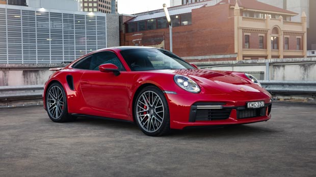 Porsche 911 Turbo 2022 front