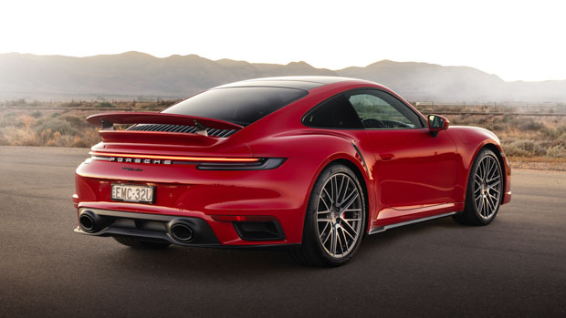 Porsche 911 Turbo 2022 rear