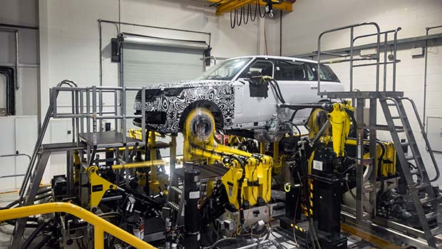 Range Rover 2022 testing