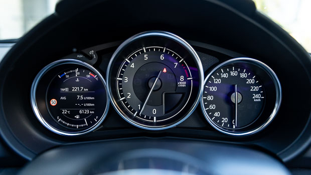 Mazda MX5 2022 GT RS Cluster