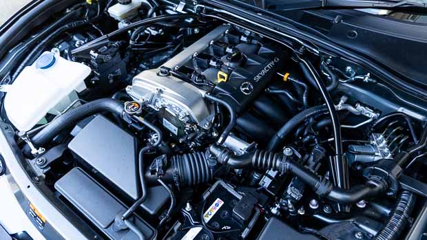 Mazda MX5 2022 GT RS Engine