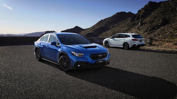 Subaru WRX sedan and Sportswagon 2022 2