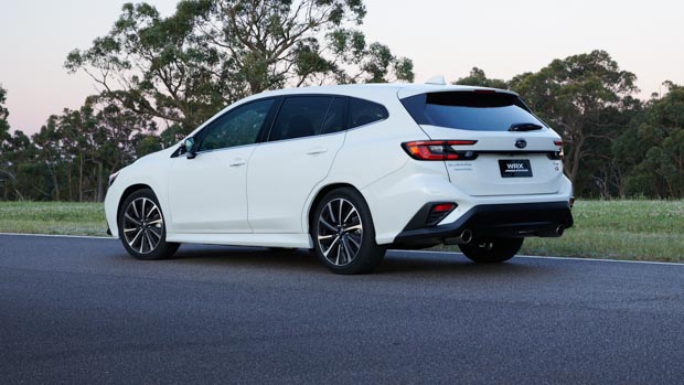 Subaru WRX Sportswagon 2022 rear 3/4