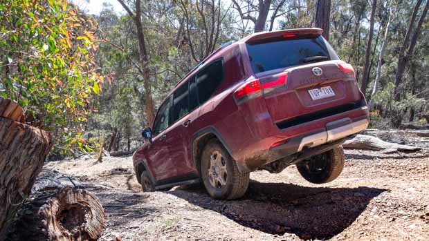 Toyota Land Cruiser 300 2022 off road air time