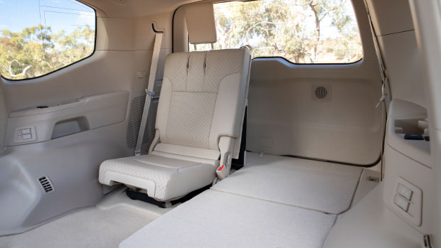 Toyota Land Cruiser 300 Series 2022 third row