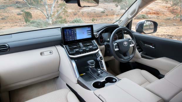 Toyota Land Cruiser 2022 Sahara beige interior