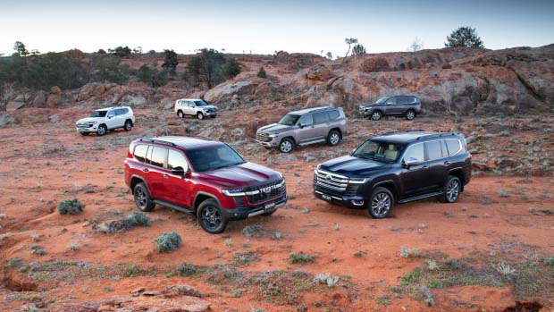 Toyota Land Cruiser 2022 range