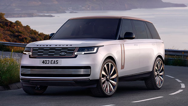 Range Rover 2022 front 3/4 White