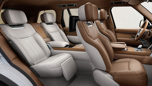 Range Rover 2022 4 seat Seating arrangement