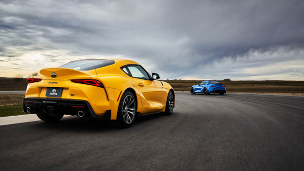 Toyota Supra dual shot