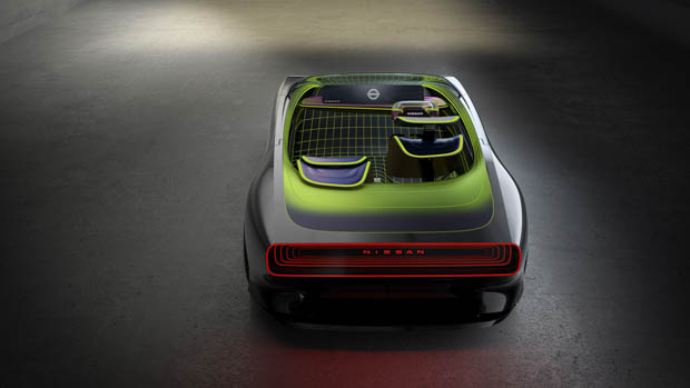 Nissan Max Out convertible concept top view