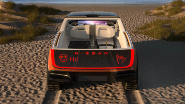 Nissan Surf out concept rear view