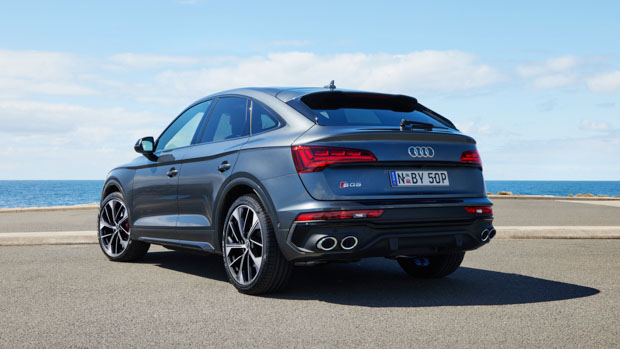 Audi SQ5 Sportback 2022 rear end