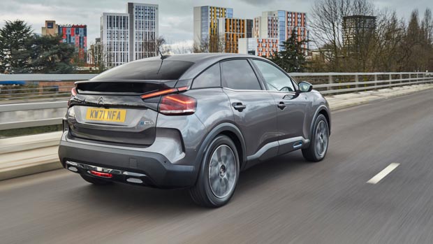 Citroen e-C4 Shine 2022 rear 34