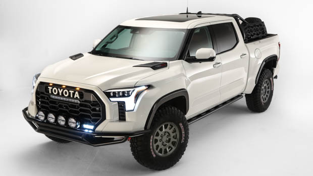 Toyota Tundra TRD front 3/4 2