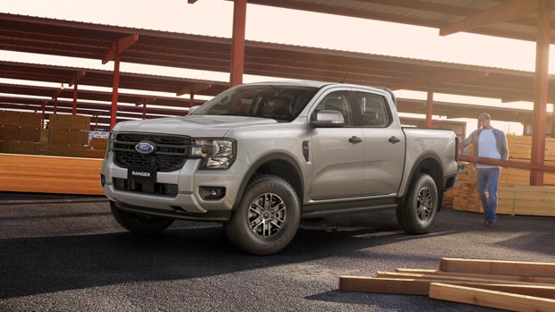 Ford Ranger 2022 XLS front end