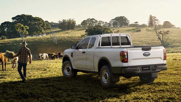 Ford Ranger 2022 XL rear end