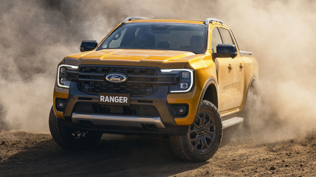 Ford Ranger 2022 Wildtrak orange dirt
