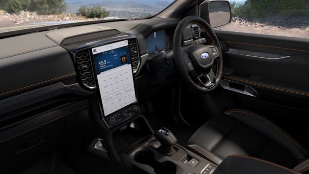 Ford Ranger 2022 Wildtrak cabin