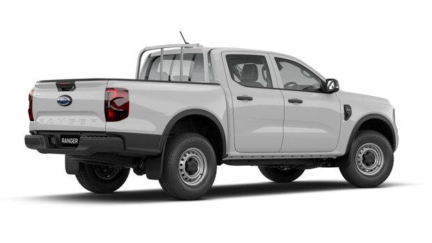Ford Ranger 2022 XL white rear end