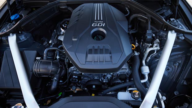 Genesis G70 Shooting Brake engine