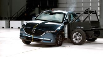 Tough new American crash tests see only Mazda CX-5 score well, while two SUVs tested poorly