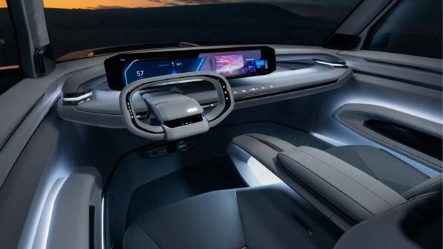 Kia Concept EV9 2022 interior dash