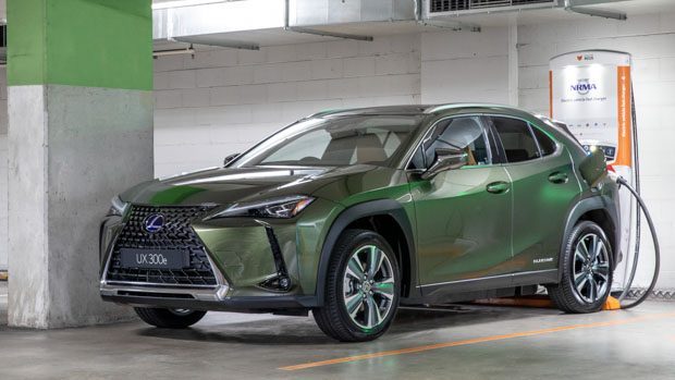 2022 Lexus UX 300e Sport Luxury charging