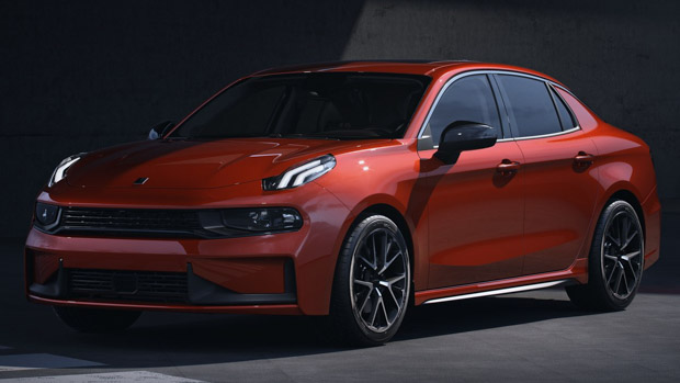 Lynk & Co 03 front 3/4