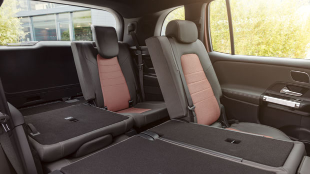Mercedes-Benz EQB 2022 rear seats