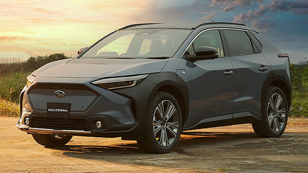Subaru Solterra 2022 front 3/4