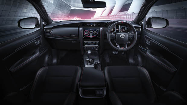 Toyota Fortuner GR Sport 2022 interior wide