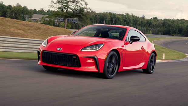 Toyota GR 86 2022 front track